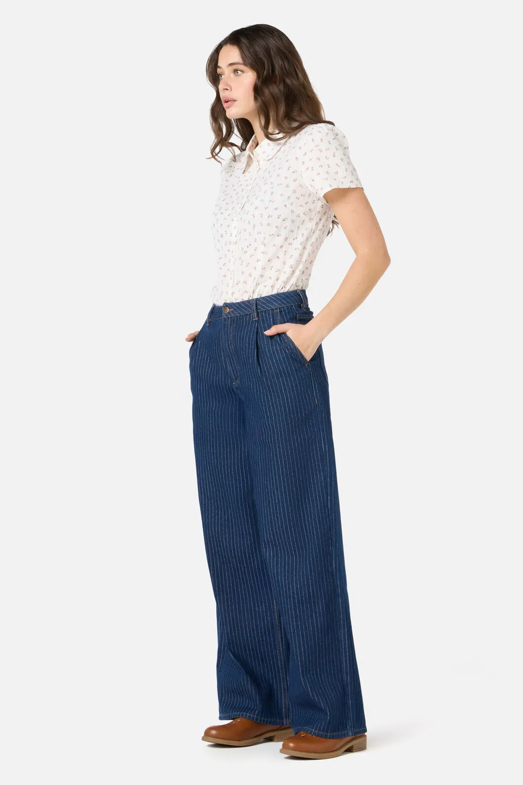 Pinstripe Relaxed Jean sold by Princess Highway product image thumbnail 4