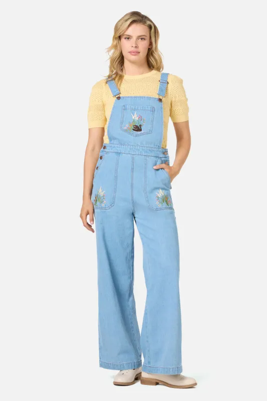Swan Embroidered Overall sold by Princess Highway