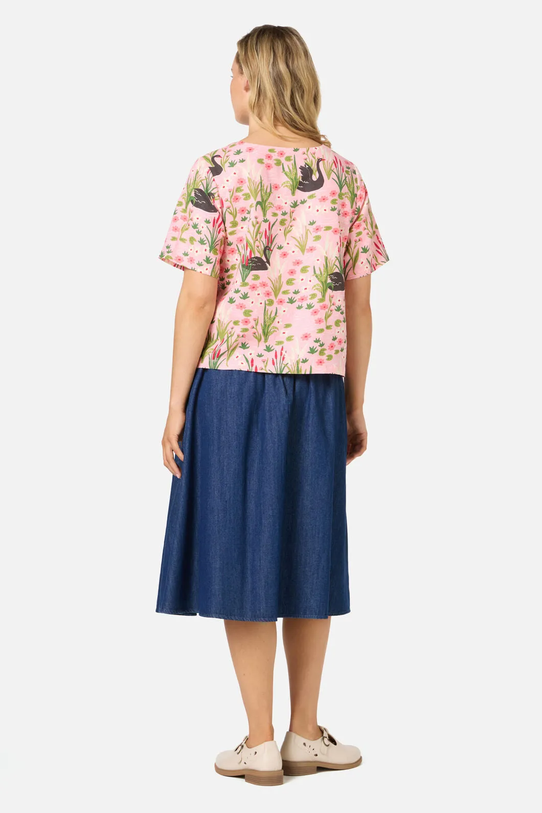 Pretty Swan Short Sleeve Top sold by Princess Highway product image thumbnail 4