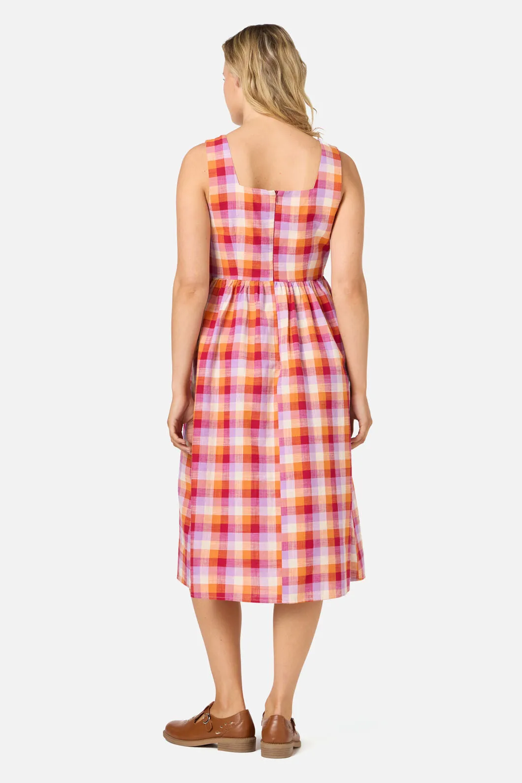Cassie Check Midi Dress sold by Princess Highway product image thumbnail 5