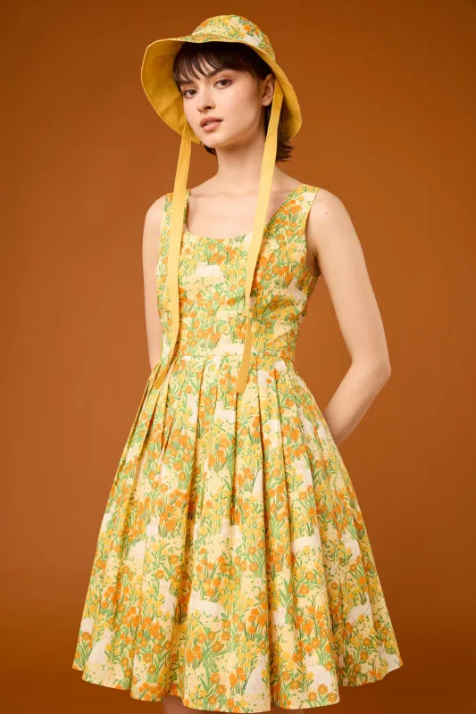 Cat & Flora Reversible Hat sold by Princess Highway