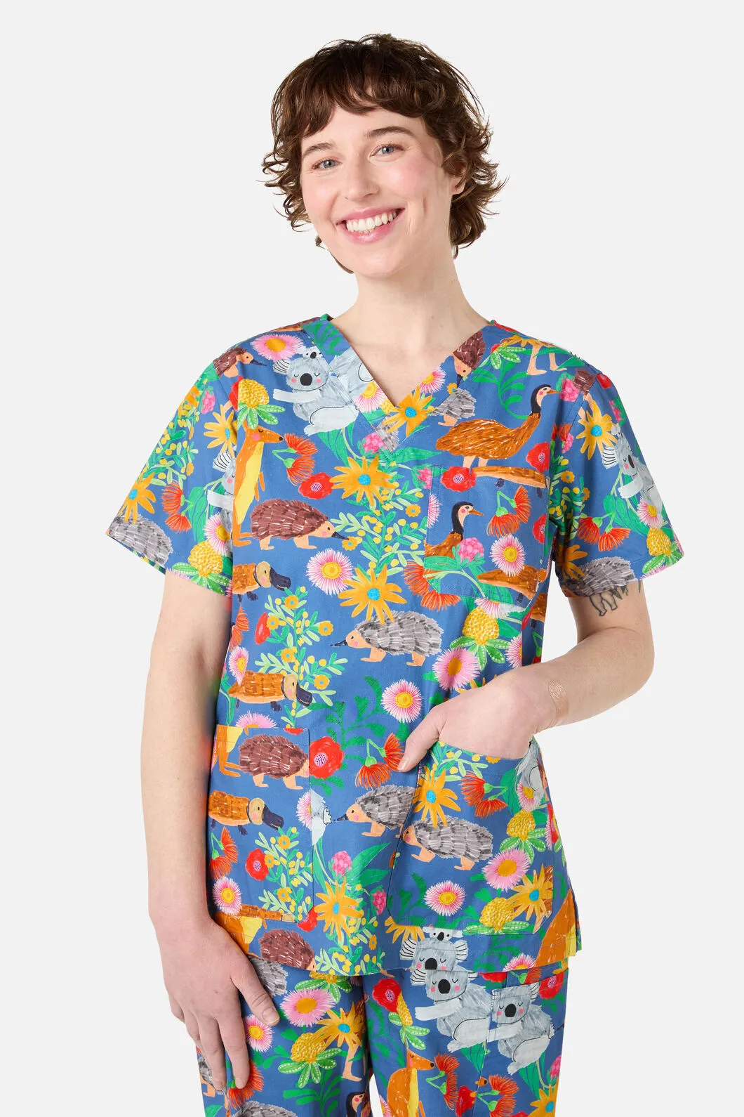 Bush Tapestry scrub set sold by Princess Highway product image thumbnail 2