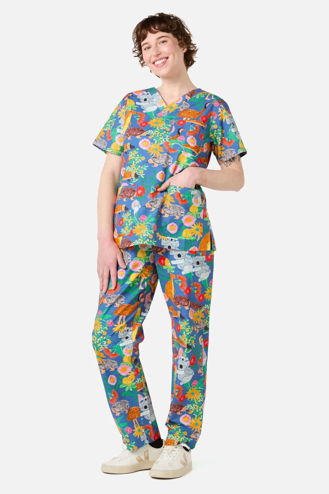 Bush Tapestry scrub set sold by Princess Highway