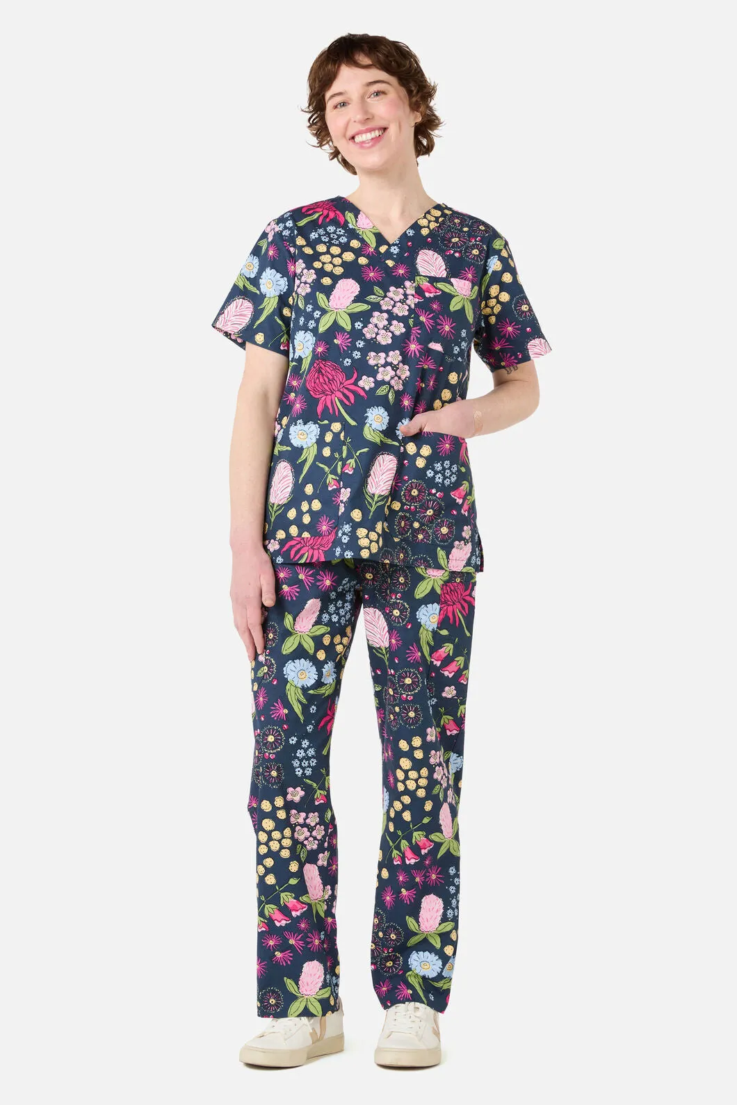 Native Bouquet Scrub Set sold by Princess Highway