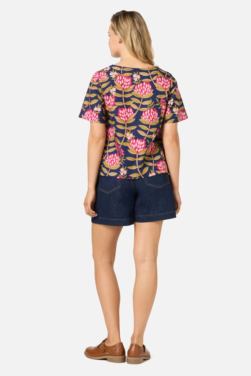 Protea Flower Short Sleeve Top sold by Princess Highway product image thumbnail 4