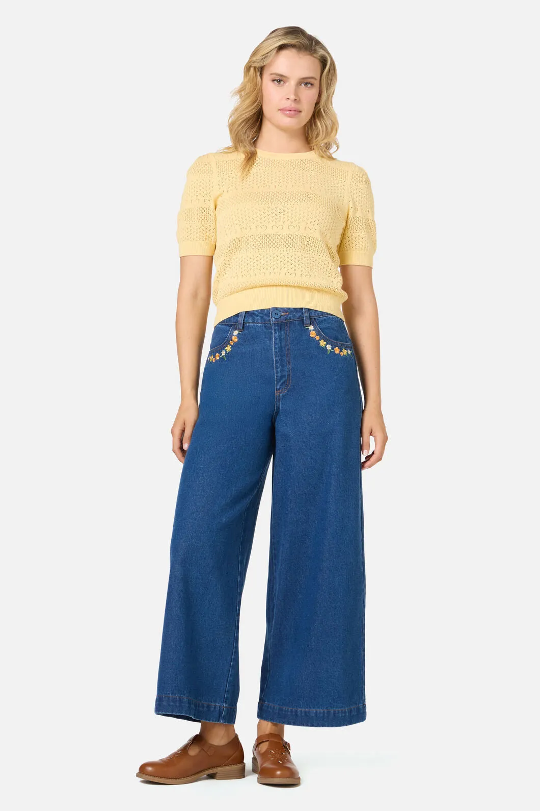 Tamsin Lacey Heart Knit Top sold by Princess Highway product image thumbnail 4