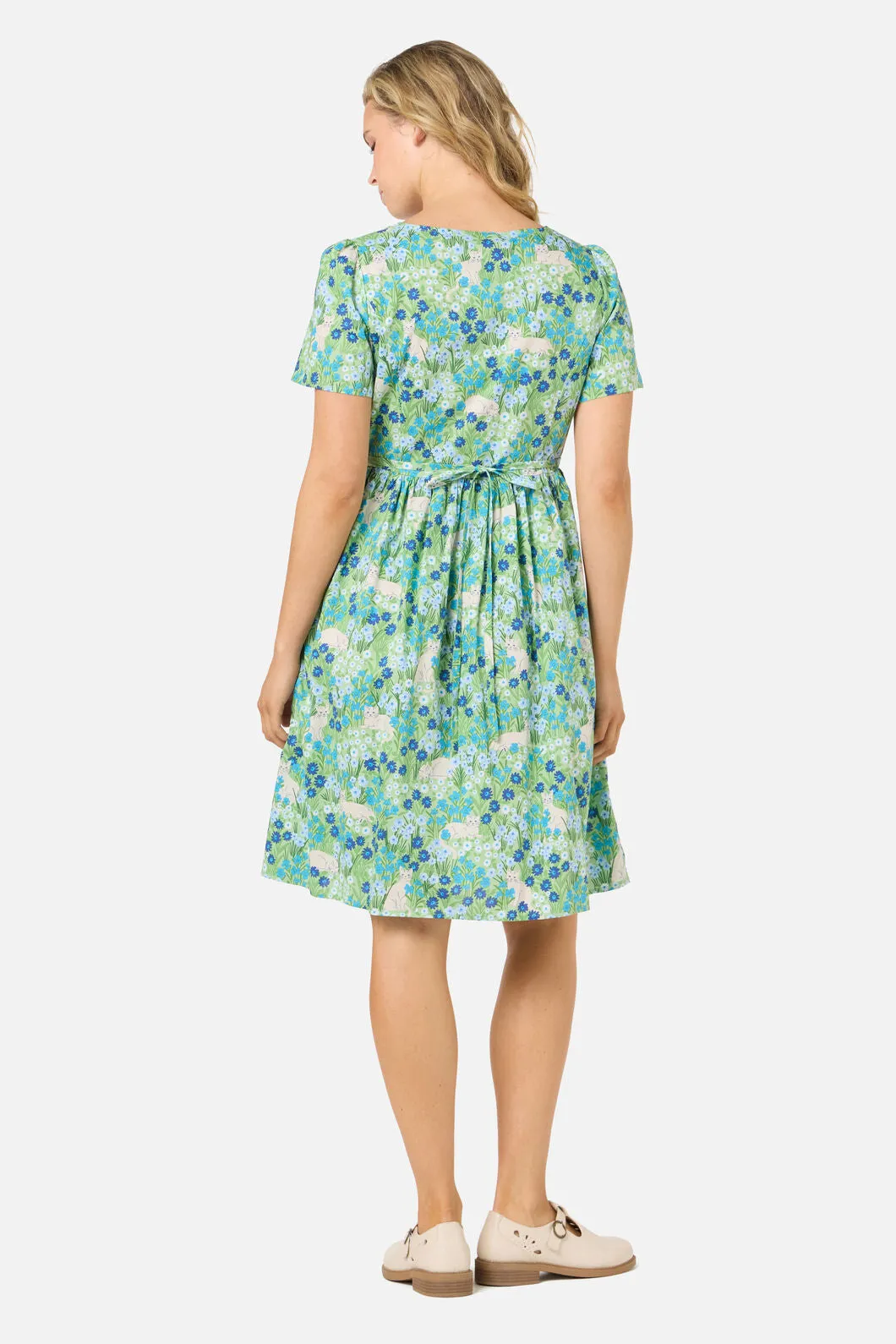 Cat & Flora Short Sleeve Dress sold by Princess Highway product image thumbnail 4