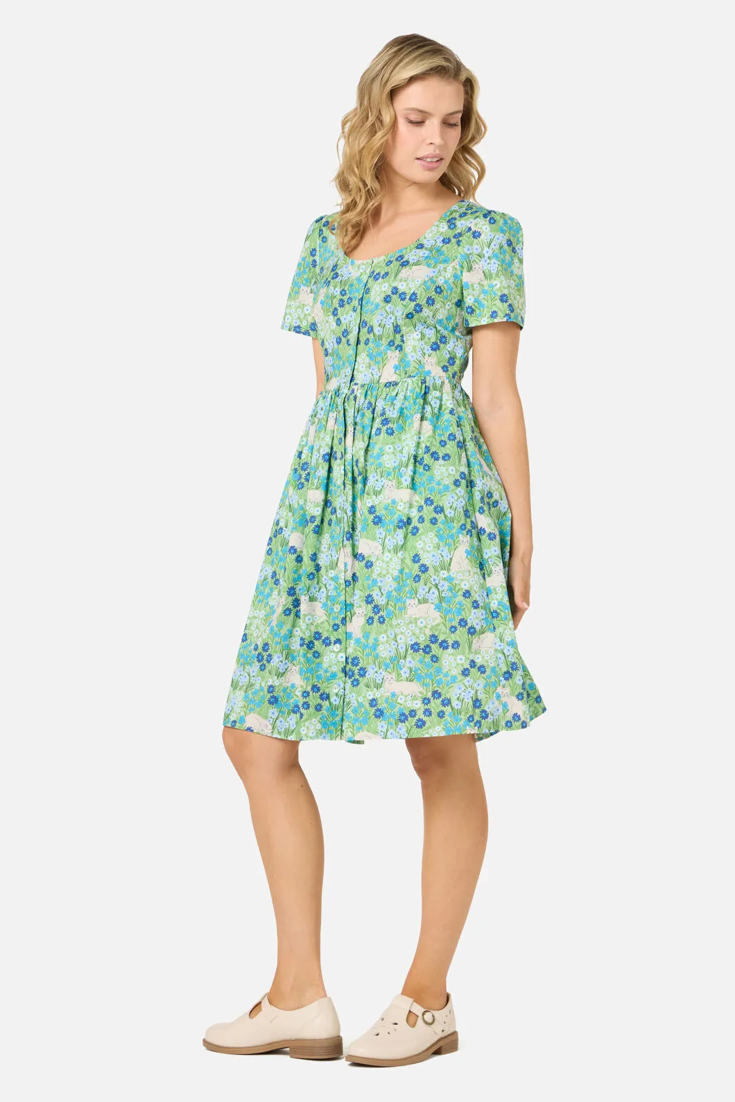 Cat & Flora Short Sleeve Dress sold by Princess Highway product image thumbnail 3