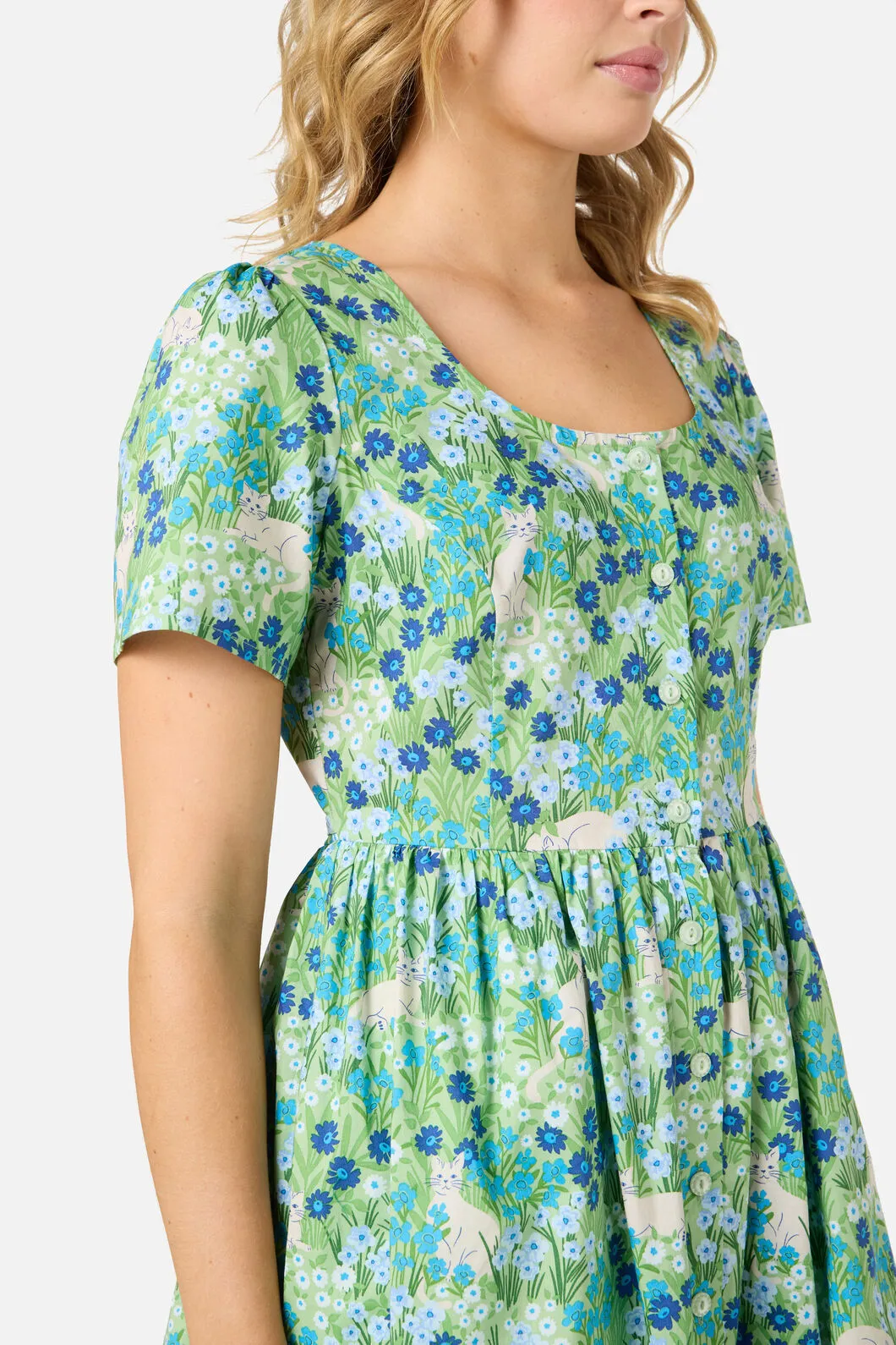 Cat & Flora Short Sleeve Dress sold by Princess Highway product image thumbnail 5