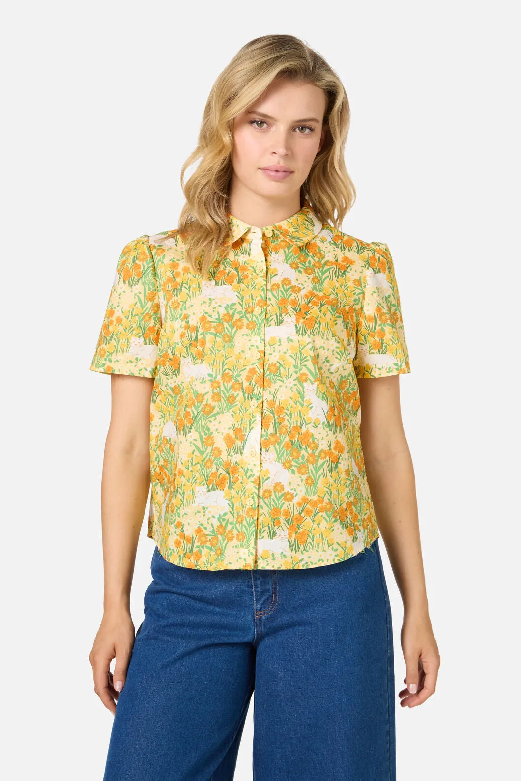 Cat & Flora Blouse sold by Princess Highway product image thumbnail 2