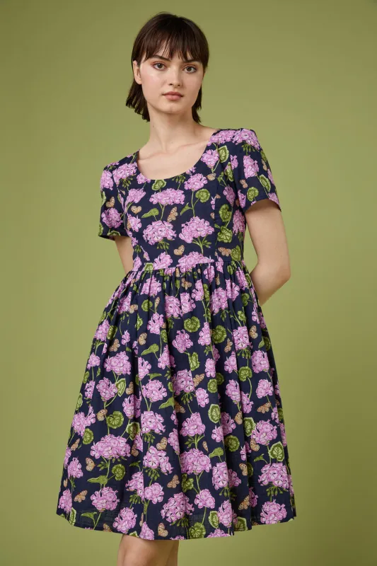 Geranium Flower Mini Dress sold by Princess Highway