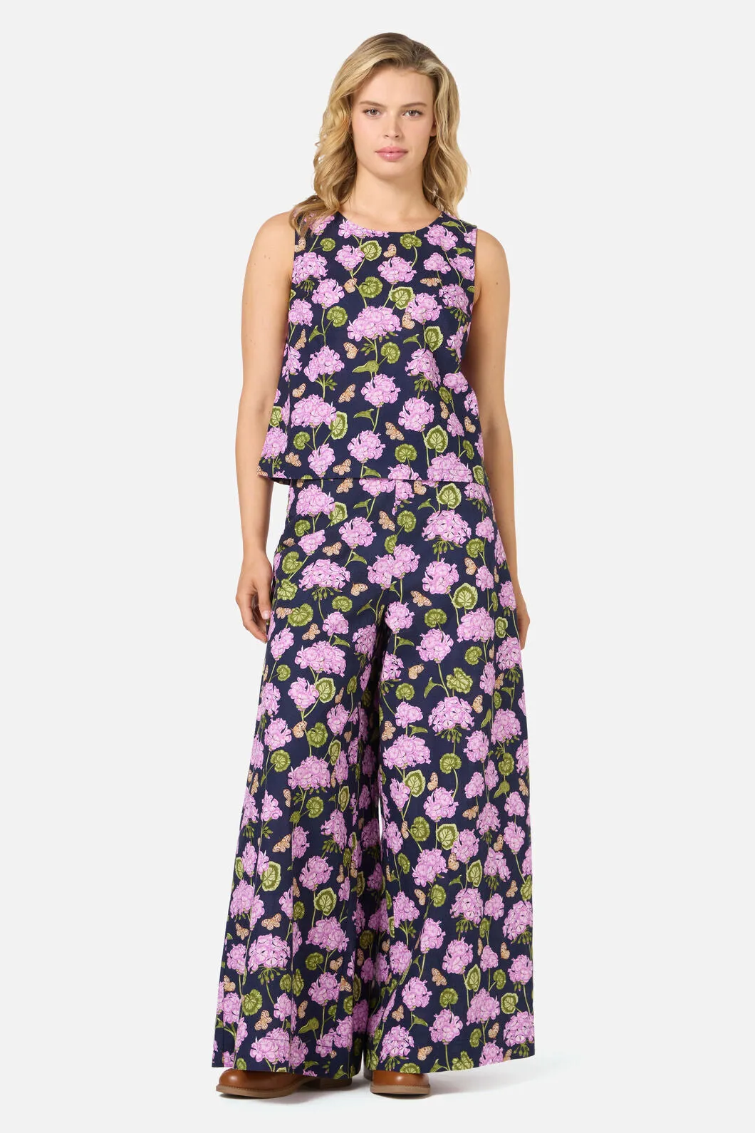 Geranium Flower Wide Leg Pant sold by Princess Highway product image thumbnail 5