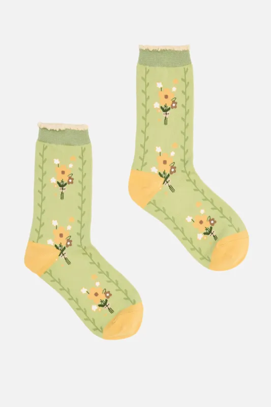 Cute Flower Bunch Socks sold by Princess Highway