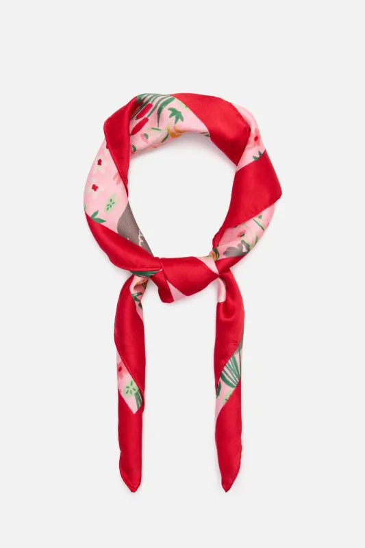 Swan Satin Scarf sold by Princess Highway