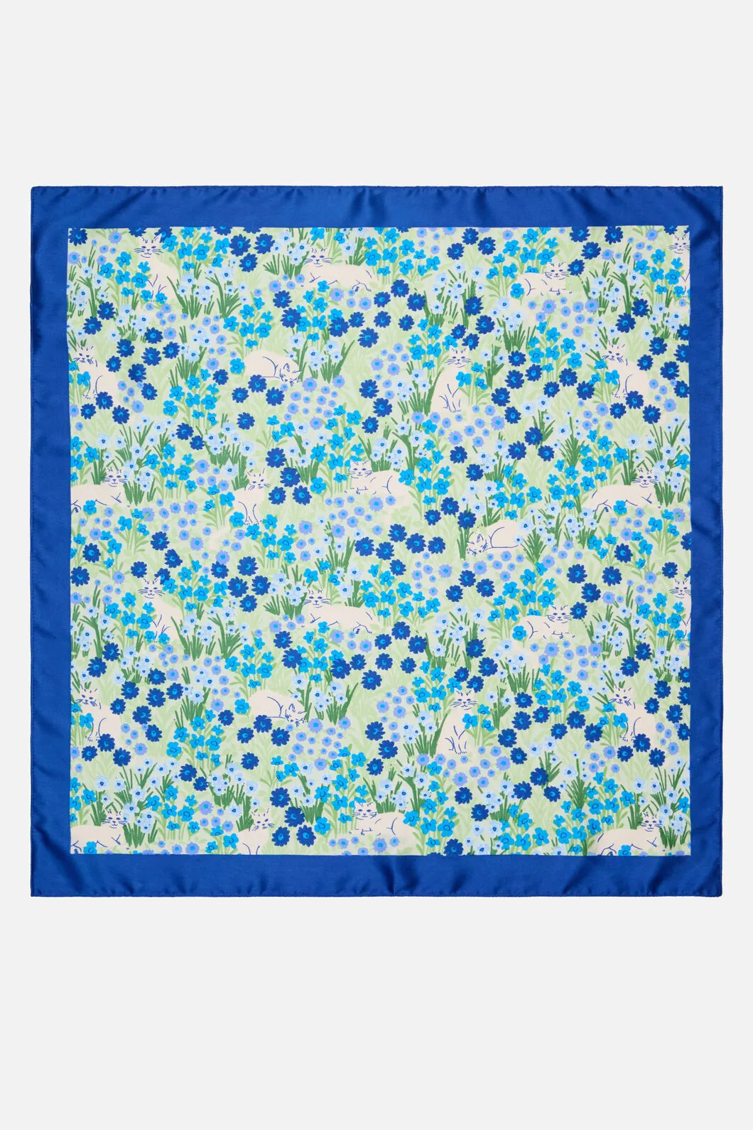 Cat & Flora Satin Scarf sold by Princess Highway product image thumbnail 2