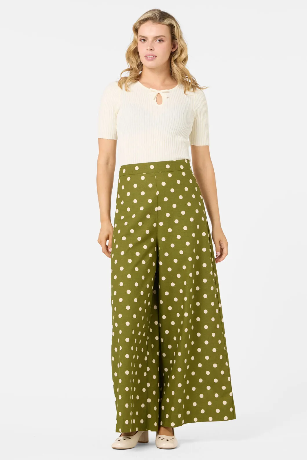 Polka Dot Wide Leg Pant sold by Princess Highway product image thumbnail 4
