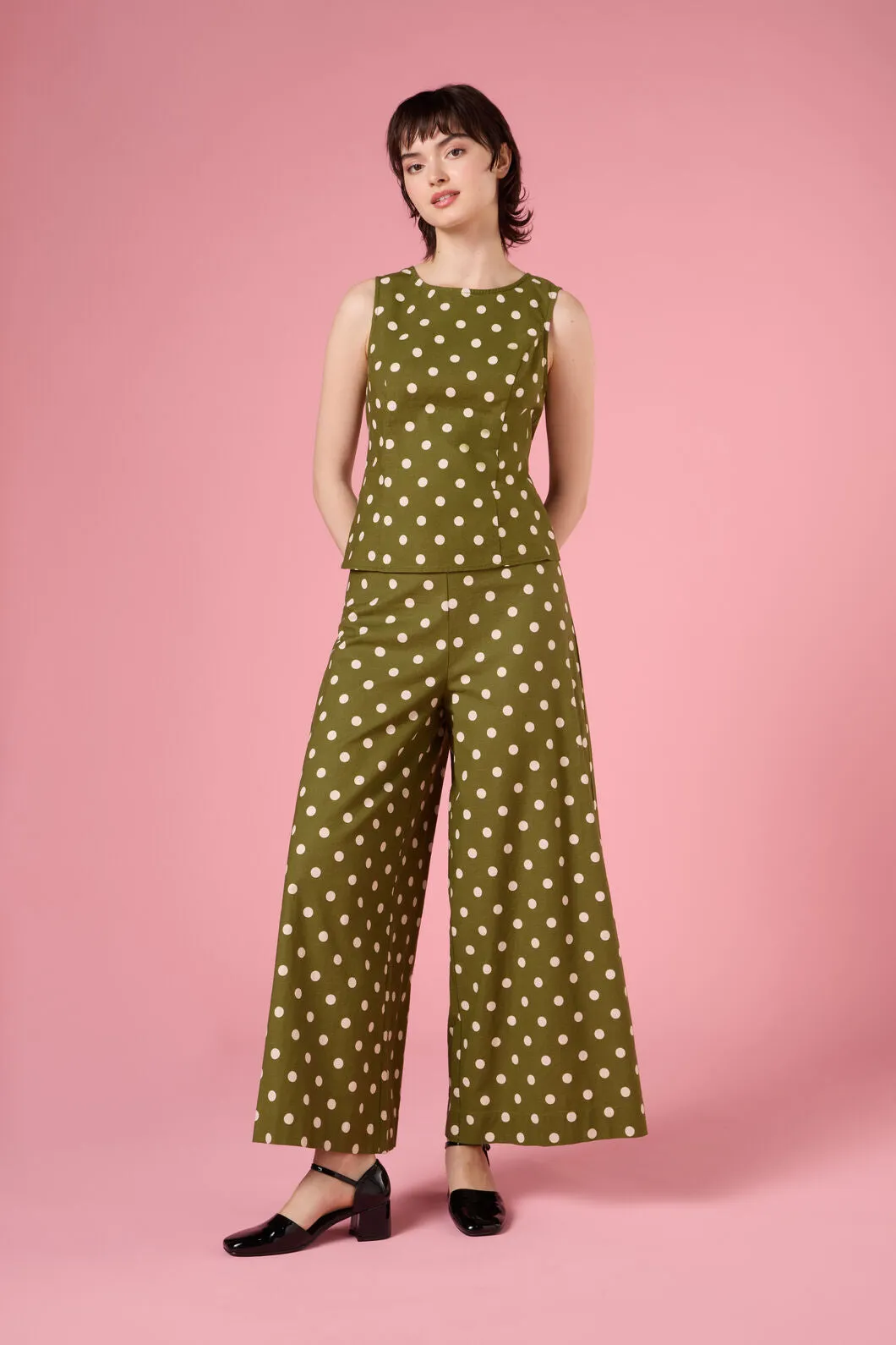 Polka Dot Wide Leg Pant sold by Princess Highway