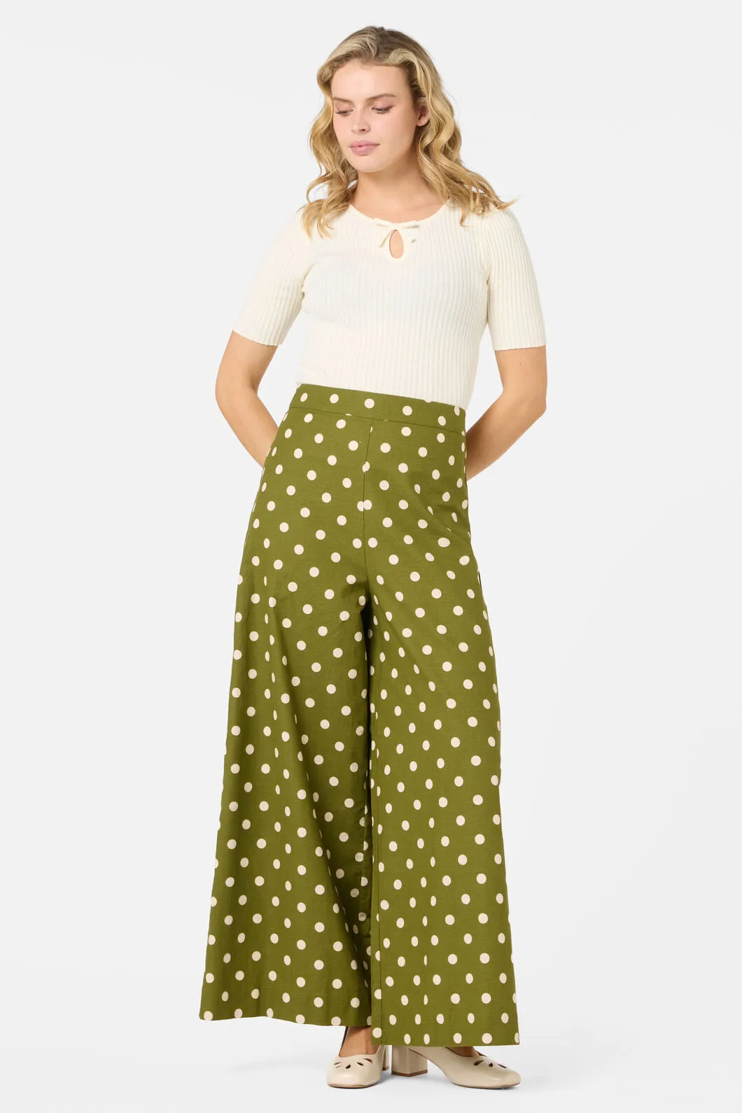 Polka Dot Wide Leg Pant sold by Princess Highway product image thumbnail 2