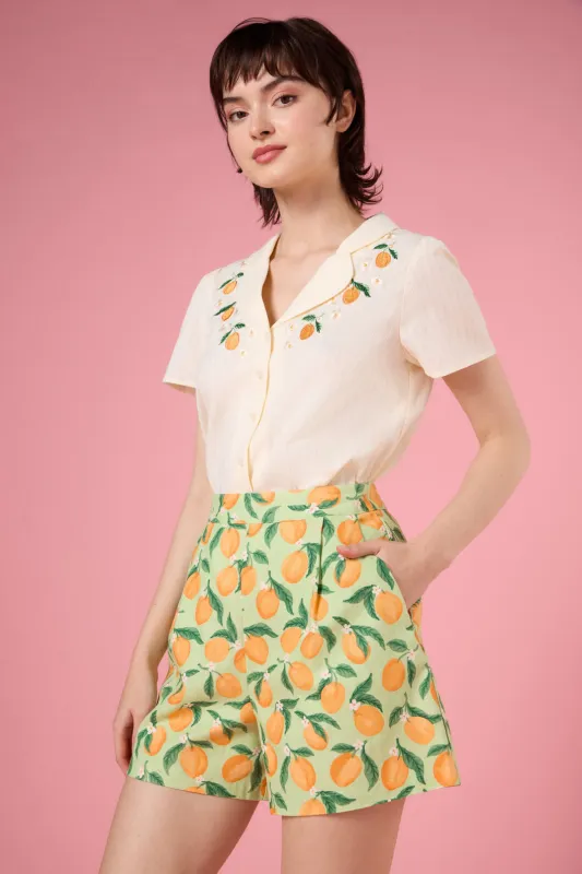 Apricots Embroidered Blouse sold by Princess Highway