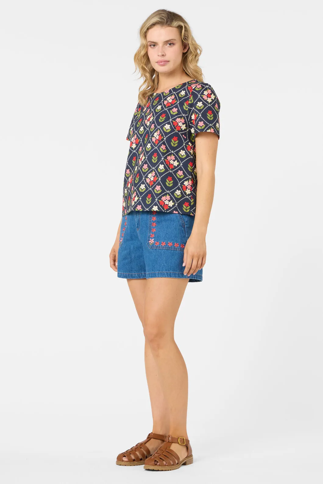 Judy Short Sleeve Top sold by Princess Highway product image thumbnail 3