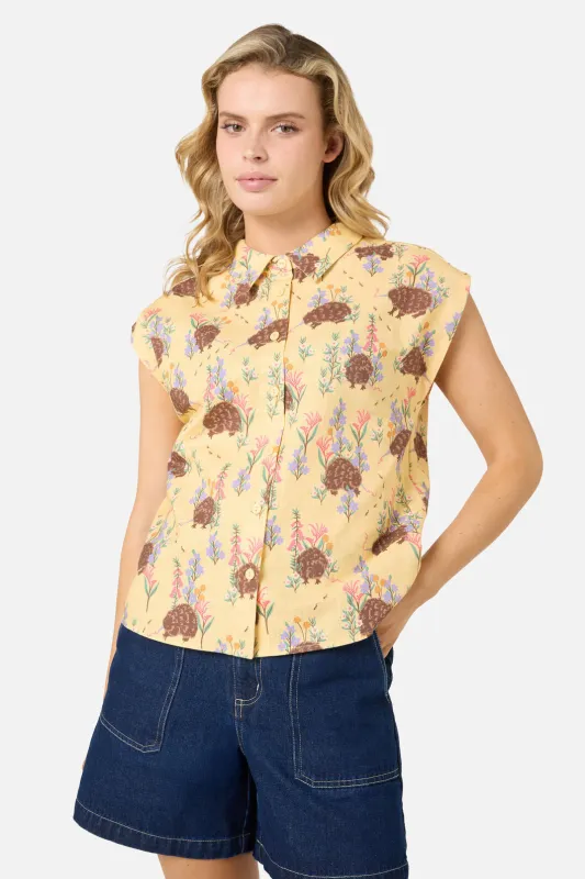 Echidna Sleeveless Shirt sold by Princess Highway