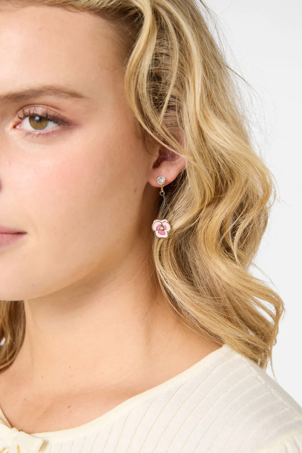 Gentle Floral Earrings sold by Princess Highway product image thumbnail 2