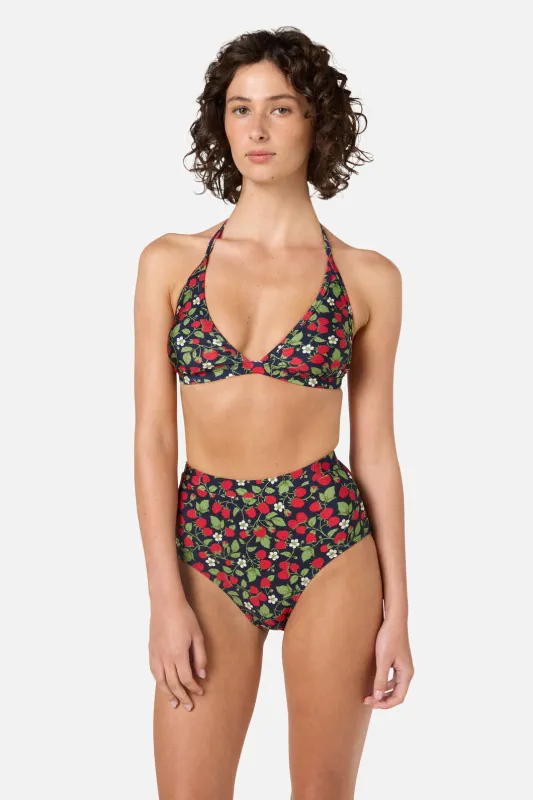 Raspberry Tri Bikini Top sold by Princess Highway