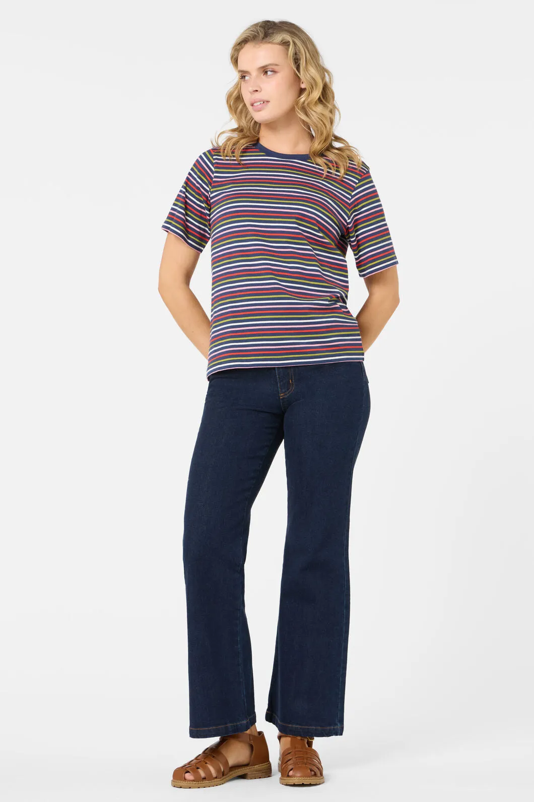 Susie Retro Stripe Tee sold by Princess Highway product image thumbnail 4