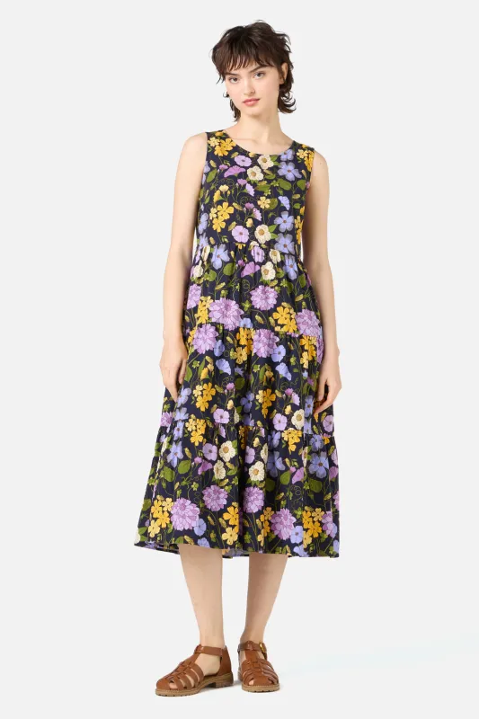 Grasshopper Floral Midi Dress sold by Princess Highway