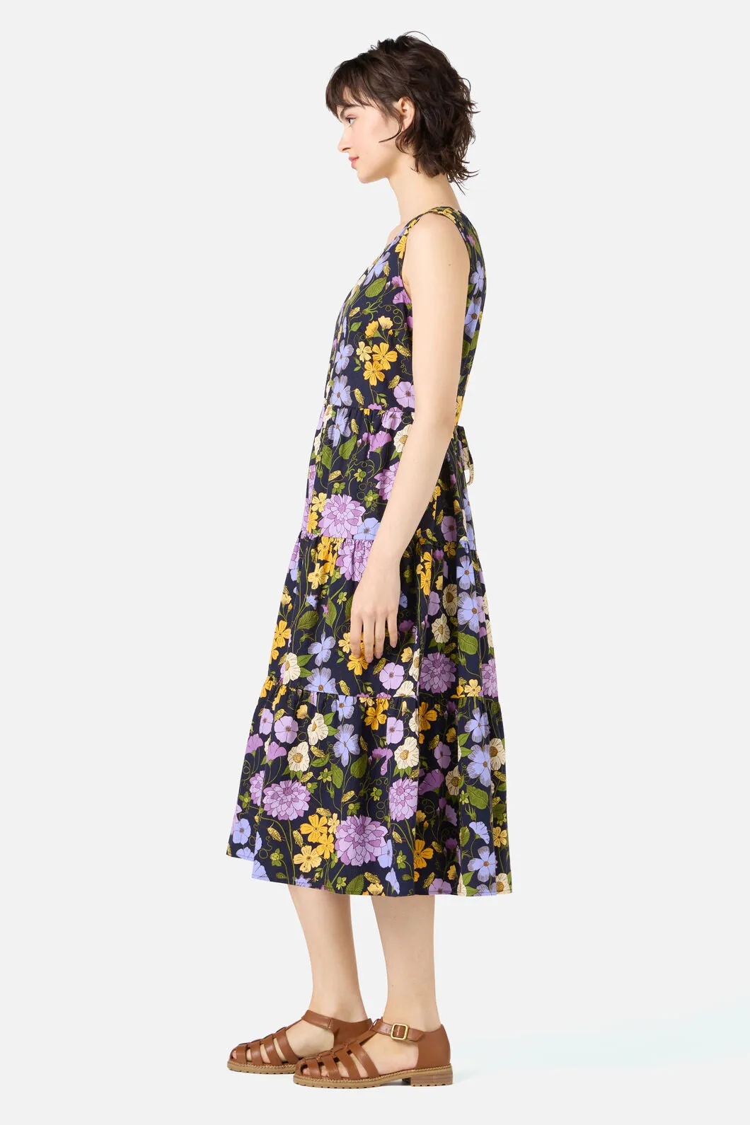 Grasshopper Floral Midi Dress sold by Princess Highway product image thumbnail 4