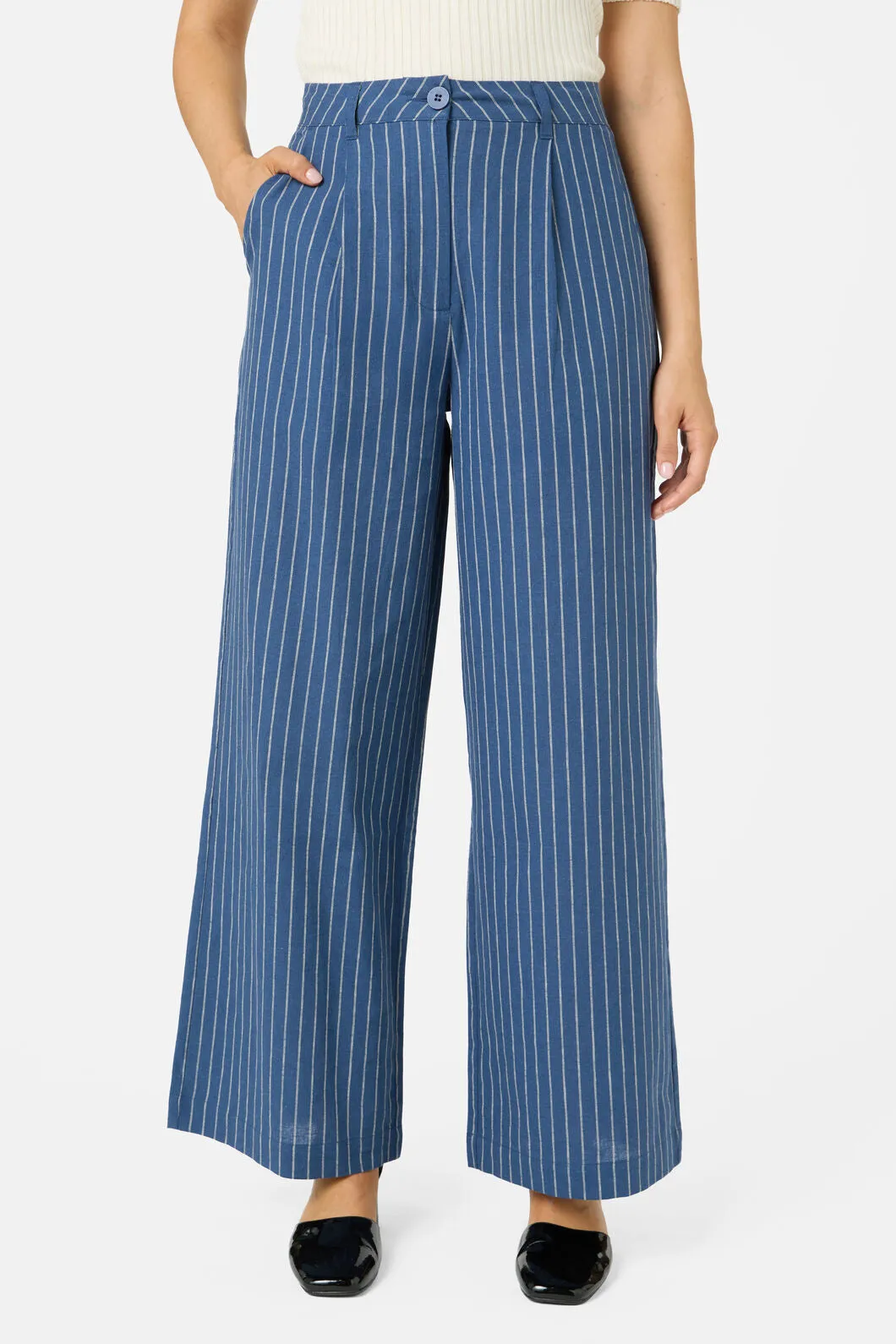 Frankie Pinstripe Pant sold by Princess Highway product image thumbnail 4