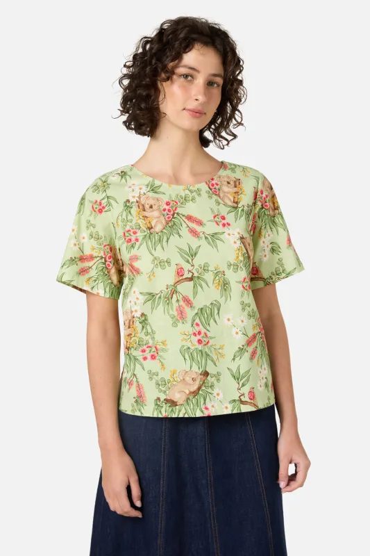 Koala Short Sleeve Top sold by Princess Highway