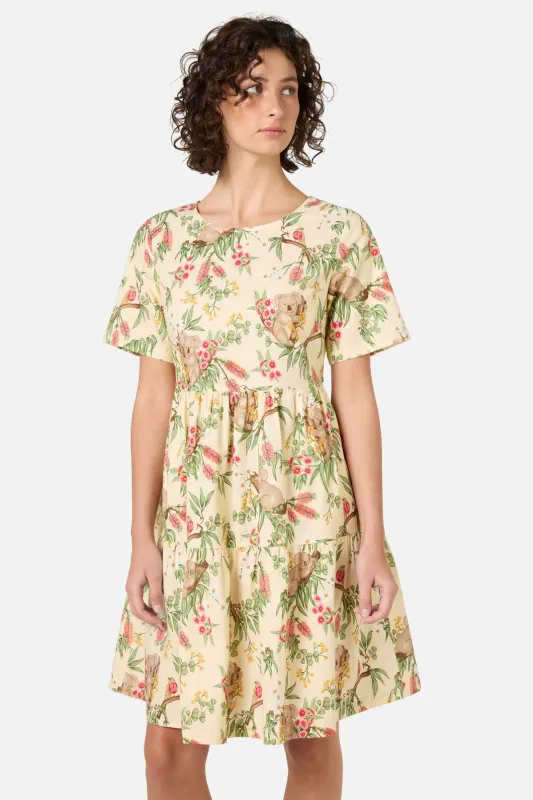 Koala Smock Dress sold by Princess Highway