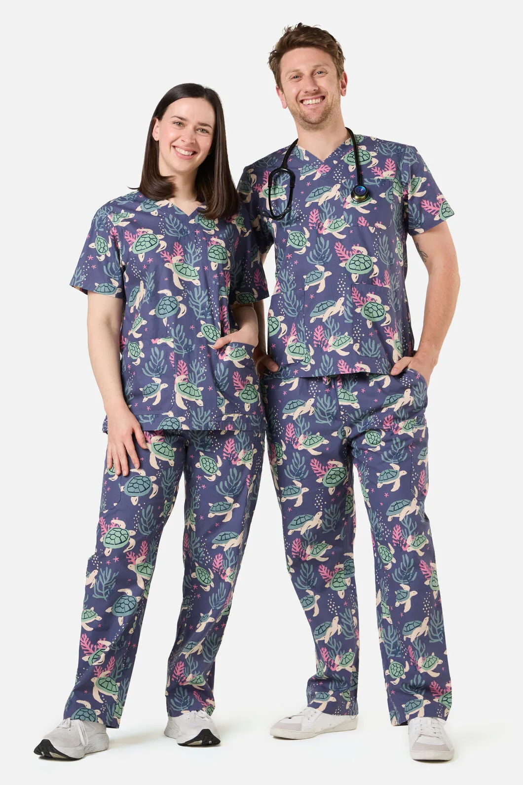 Sea Turtle Scrub Set sold by Princess Highway