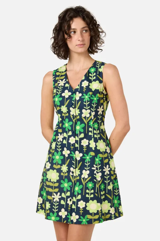 Penny 60's Button Front Dress sold by Princess Highway