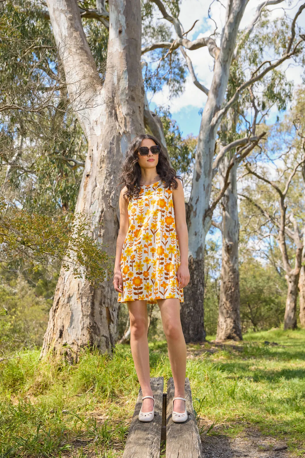 Penny 60's Mini Shift Dress sold by Princess Highway