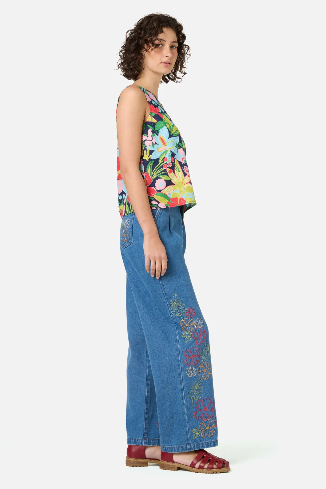 Lexi Floral Shell Top sold by Princess Highway product image thumbnail 3