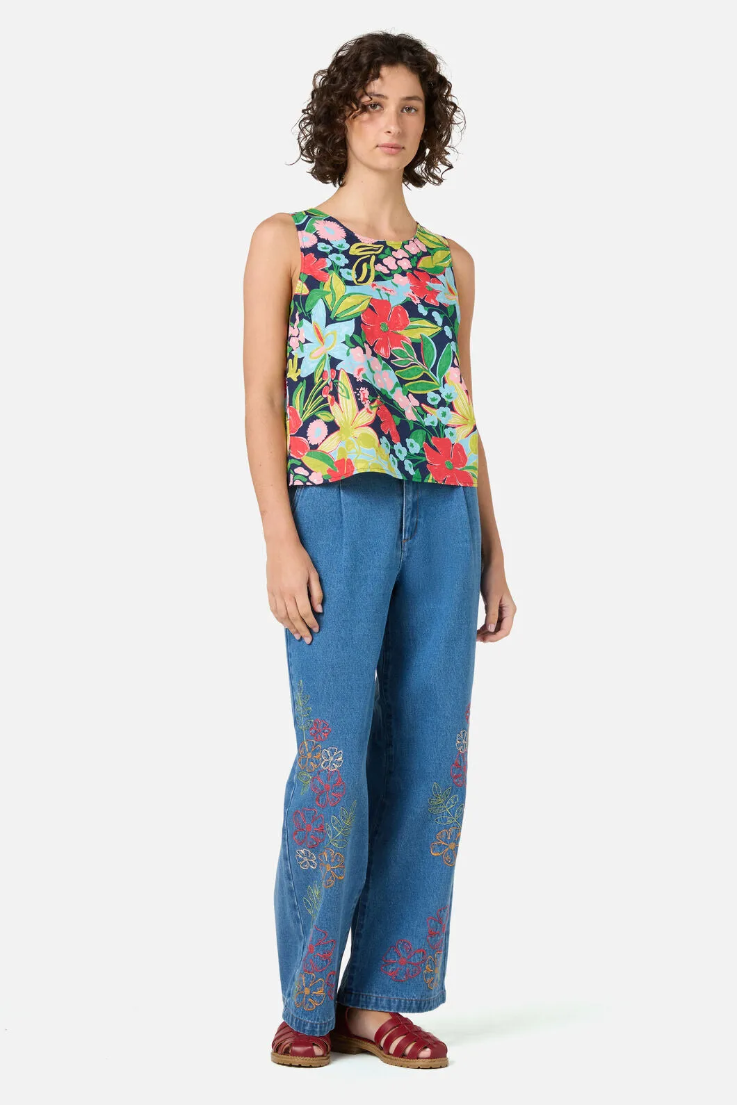 Lexi Floral Shell Top sold by Princess Highway product image thumbnail 2