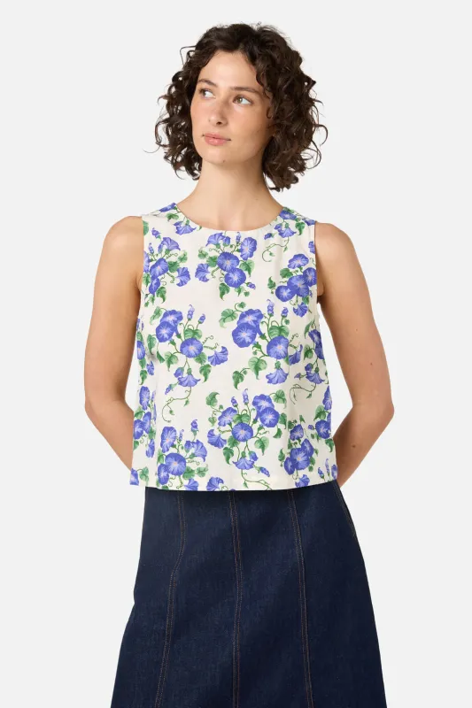 Morning Glory Shell Top sold by Princess Highway