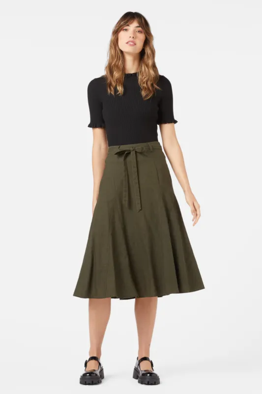 Loretta Midi Skirt sold by Princess Highway
