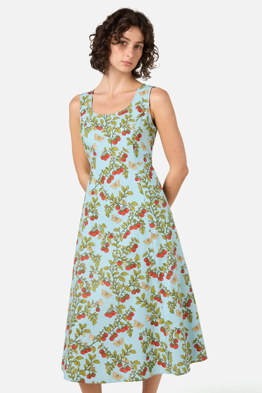 Cherry Tomatoes Midi Dress sold by Princess Highway product image thumbnail 2