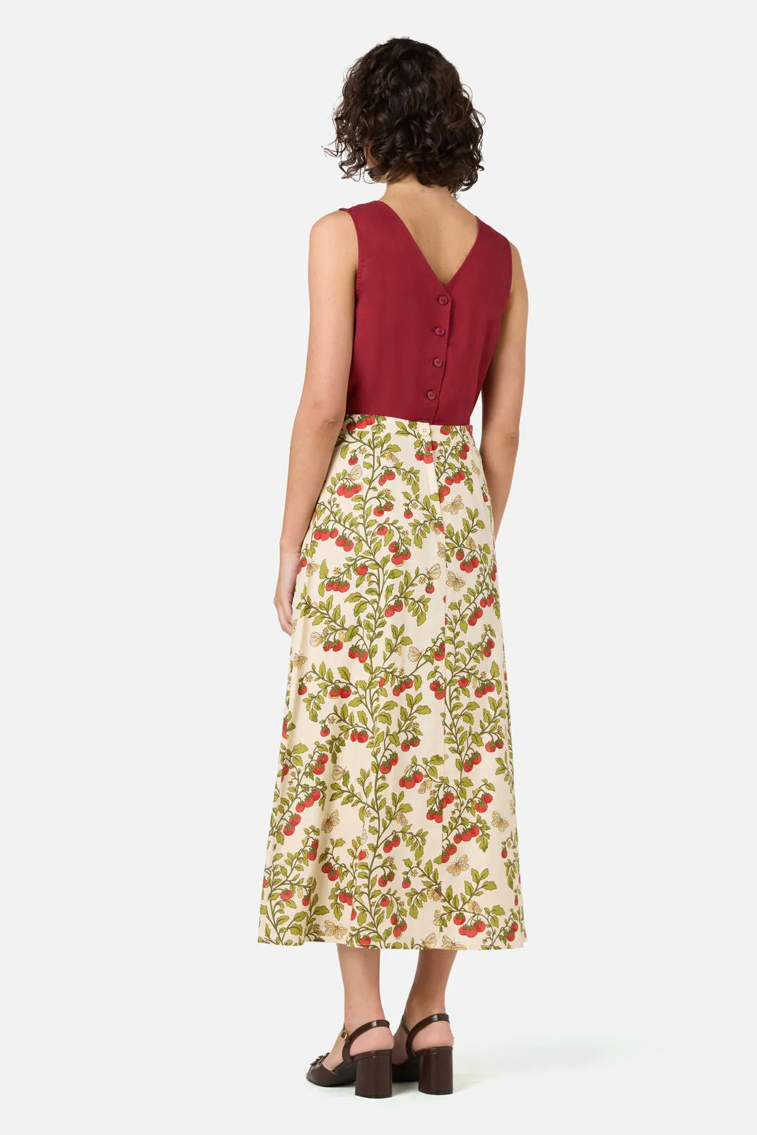 Cherry Tomatoes Midi Skirt sold by Princess Highway product image thumbnail 4