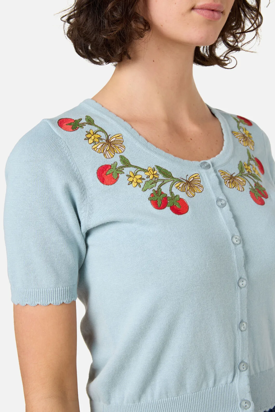 Tomatoes Embroidered Cardigan sold by Princess Highway product image thumbnail 5