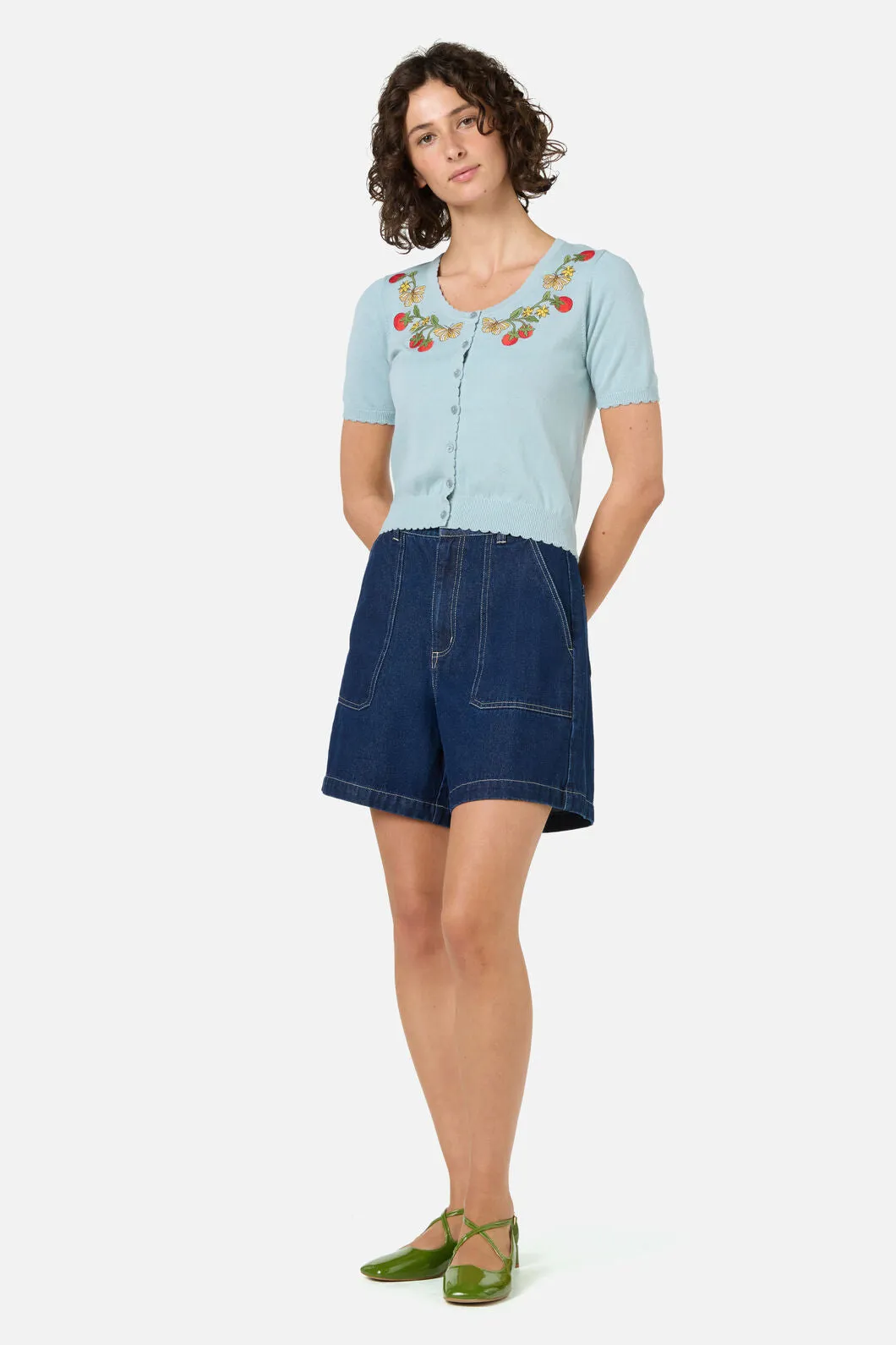 Tomatoes Embroidered Cardigan sold by Princess Highway product image thumbnail 2