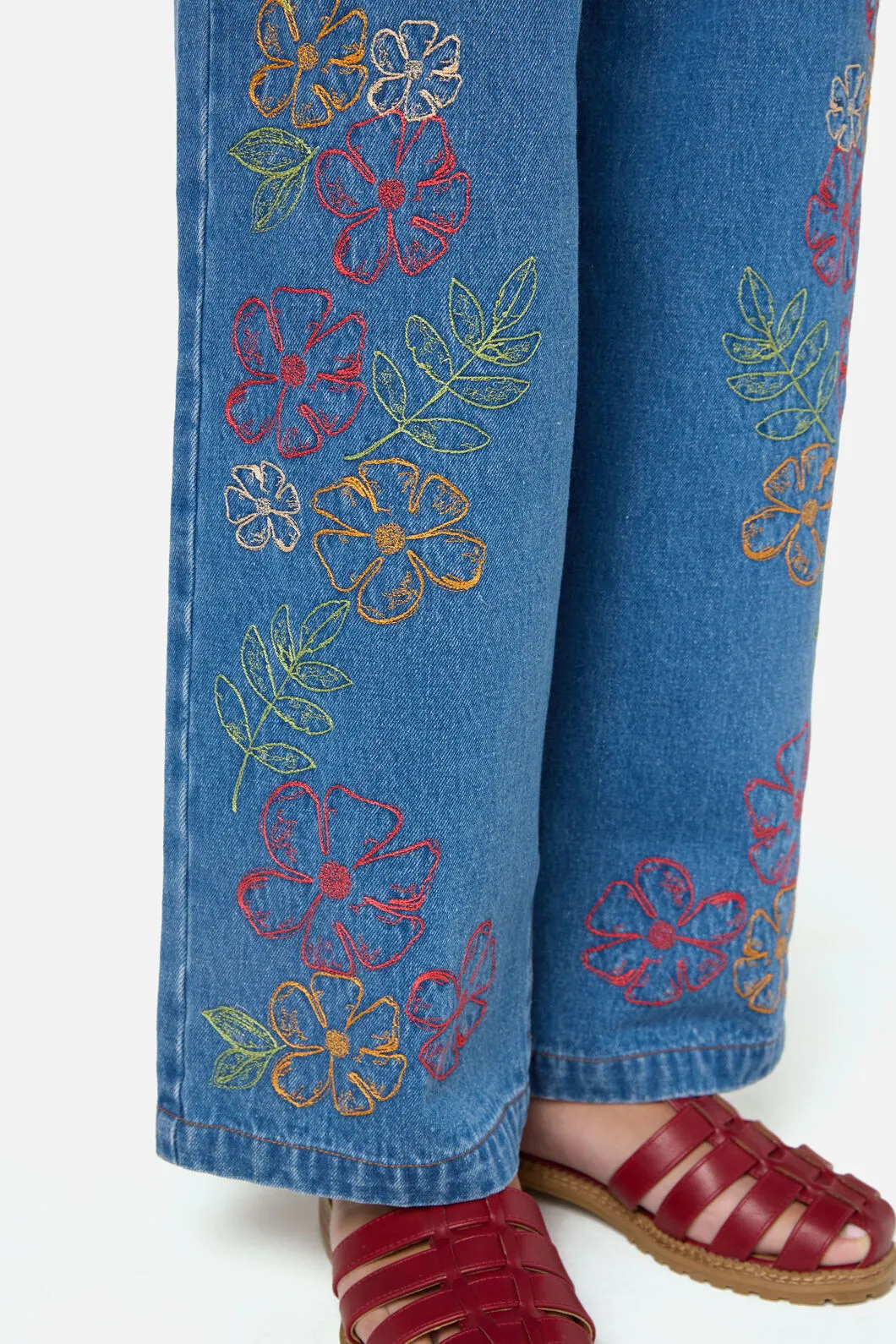 Alexa Flower Embroidered Jean sold by Princess Highway product image thumbnail 5