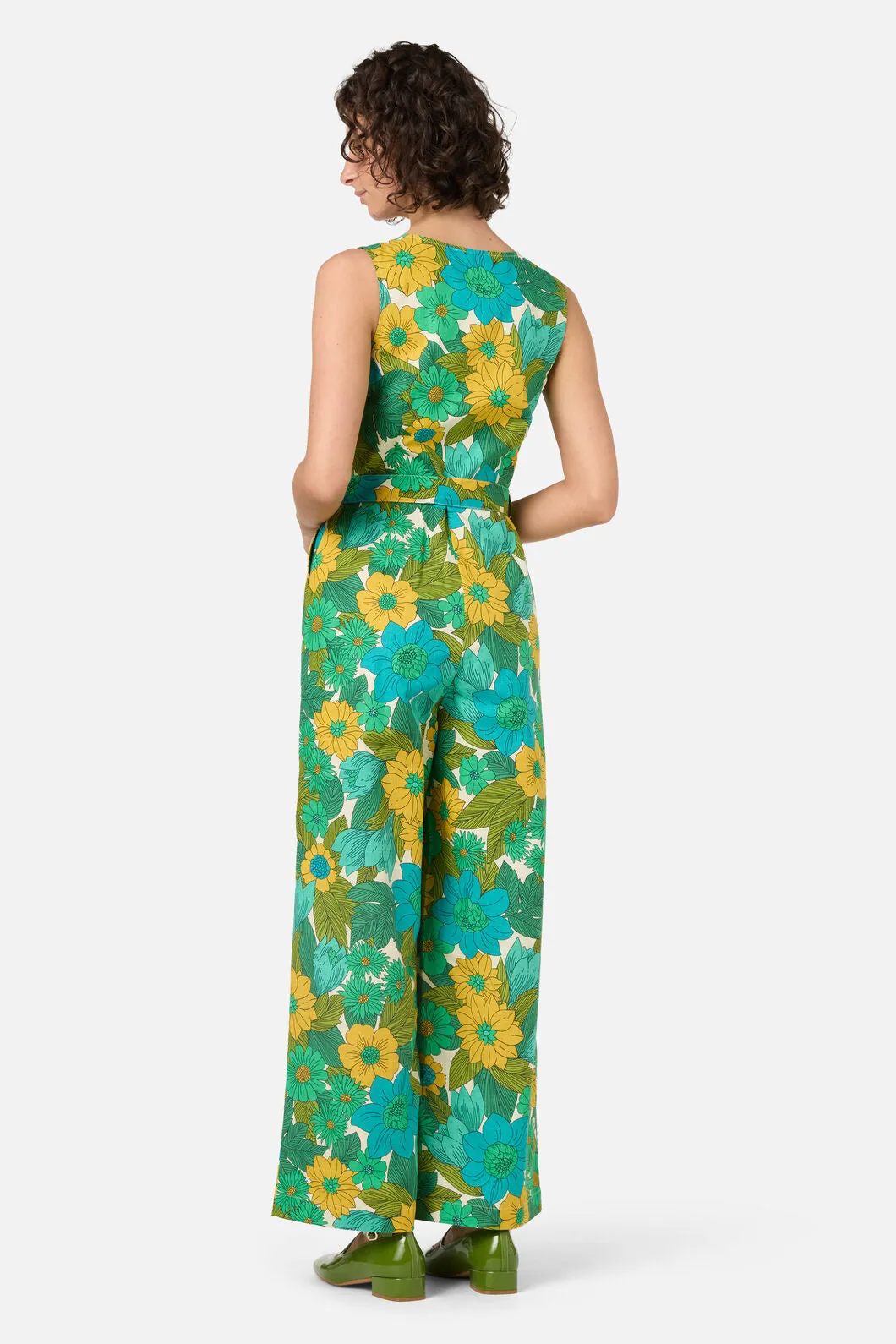 Nellie 70'S Floral Jumpsuit sold by Princess Highway product image thumbnail 3