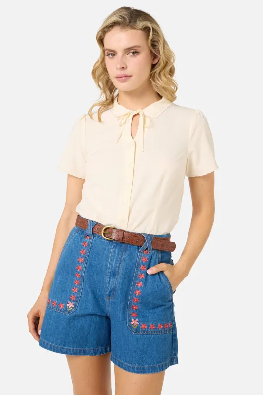 Butterfly Debossed Vintage Belt sold by Princess Highway