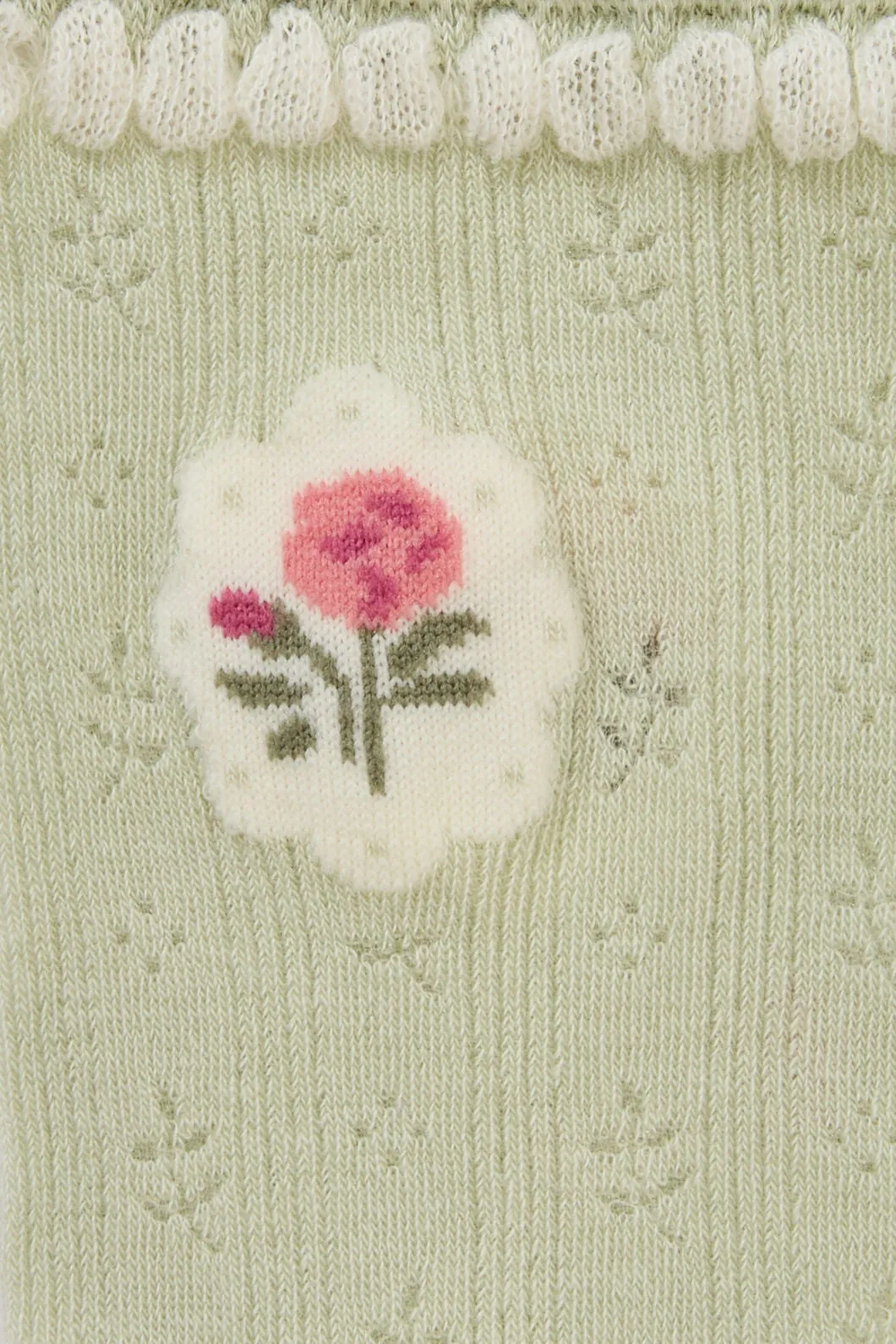 Pointelle and Floral Socks sold by Princess Highway product image thumbnail 2
