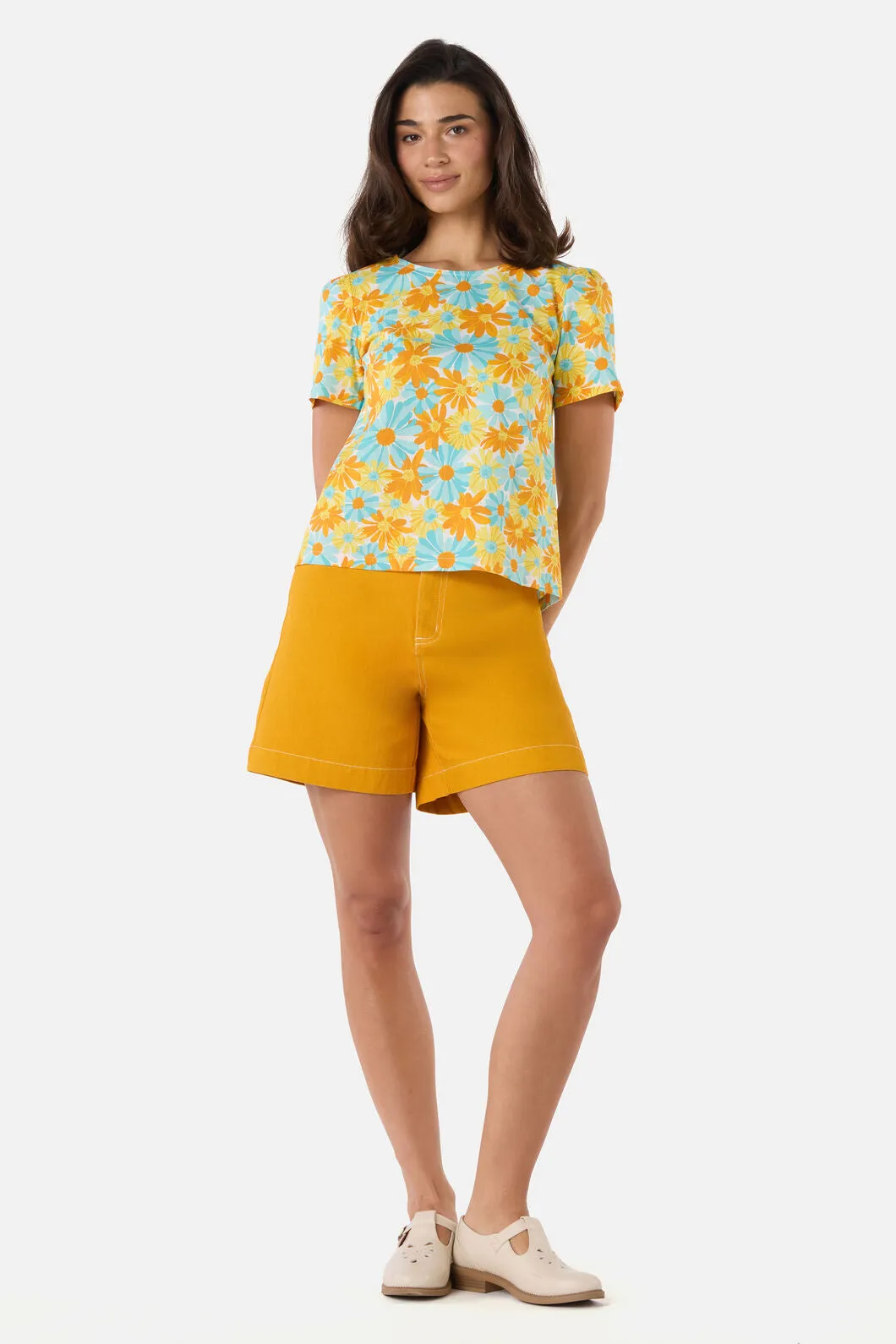 Vintage Daisy Short Sleeve Top sold by Princess Highway product image thumbnail 2