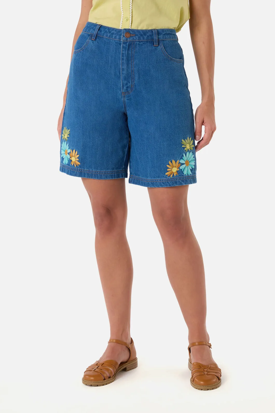 Sweet Daisy Embroidered Short sold by Princess Highway product image thumbnail 2